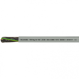 10098 [100 м], Control cable 7 x 1.5 mm2 Unshielded Copper Strand Bare, Fine-Wire Grey, RAL 700, Helukabel