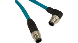 DW04DR117 TL358, Sensor Cable M12 Plug M12 Plug 5 m 1.6 A 250 V, Alpha Wire