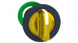 ZB5FK1783, Illuminated Selector Switch Head Yellow Handle Suitable for Harmony XB5, SCHNEIDER ELECTRIC