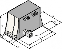 EJ 66/30, Universal transformer 230 VAC 1.0 A, Wagner+Grimm