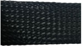 RND 465-00758, Braided Cable Sleeves Black 30 mm, RND Cable
