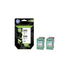 CB332EE, Ink twinpack Multicoloured, HP