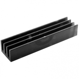 ICK 6/8 L, Радиатор: штампованный; черный; L:8,5мм; W:6,3мм; H:4,8мм; 83К/Вт, Fischer Elektronik