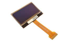 DEP 128064J-Y, OLED Display,Yellow,38.4 x 20.2 mm, Display Elektronik