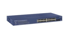 GS724TPP-100EUS, PoE Switch, Layer 3 Managed, 1Gbps, 380W, RJ45 Ports 24, PoE Ports 24, NETGEAR