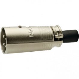 EP-4-12, Вилка; для громкоговорителей; "папа"; PIN:4; на провод; 20А; 660В, Amphenol