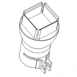 H-Q2626, Hot air nozzle HCT-900 1 p., Metcal