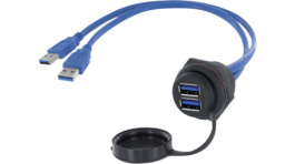 1310-1036-01, Panel Contact, USB 3.0 A 500 mm, Encitech Connectors
