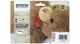 T06154010, Ink multipack CMYBK Cyan / Magenta / Yellow / Black, Epson