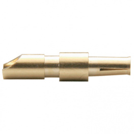 SA3347/1, Soldering contact, female, for 4, 6 and 8-pole, Gold, 26 ... 22AWG, Bulgin