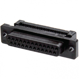 1658614-4, 09 POS HDF RCPT AP LEAD FREE D Subminiature Connector 9 Contact(s) Female 0.109 inch Pitch IDC Terminal %234-40unc Receptacle, TE Connectivity
