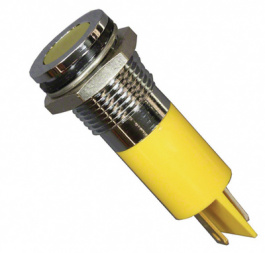 Q14F1CXXY24E, LED Indicator yellow 24 VDC, APEM