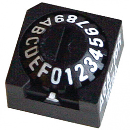 A6A-16C, Кодирующие переключатели на ПП Стандартный тип HEX компл., Omron