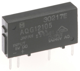 AQG12105, Solid State Relay 5 VDC, Panasonic