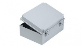 402521H, Metal Enclosure 190x250x110mm Die-Cast Aluminium Grey IP67, WISKA LTD