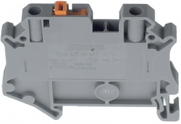 3046139, UT 4-MT terminal block black 0.14...4 mm2, Phoenix Contact