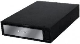 IB-390STUSD-B, Hard disk enclosure with docking station SATA 3.5" USB 2.0 + eSATA black, ICY BOX