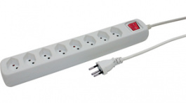 207605218S, Multiple socket outlet, 8xJ (T13), 1.5 m, Steffen