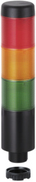 69821075, LED stacking beacon Kompakt 37, red/yellow/green, WERMA Signaltechnik