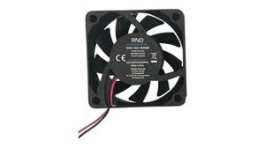RND 460-00088, Brushless Axial Fan DC 60x60x15mm 12V 21.6m\x1a/h, RND Components