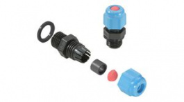 2017810000, Cable Gland, 4 ... 6.5mm, M12, Polyamide 6, Blue, Weidmuller