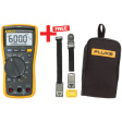 FLUKE-117/C25/TPAK Multimeter digital FLUKE-117/C25/TPAK TRMS AC 600 VAC