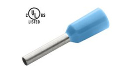 RND 465-00537 [100 шт], Bootlace ferrule 0.25 mm2 blue 10 mm pack of 100 pieces, RND Connect