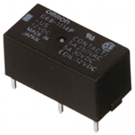 G6B1114PUSSV24DC, PCB power relay 24 VDC 200 mW, Omron