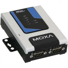 NPORT 6250, Secure Serial Server 2x RS232/422/485, Moxa