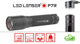 P7R, LED Torch 1000 lm 1 x Li-Ion 3.7 V, LED Lenser