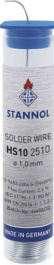 HS10 SN60PB40, DIAM. 0,7 M, Solder wire Sn60/Pb40 15 g, Stannol