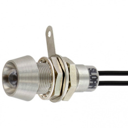 338851010W55NZ, LED Indicator white 230 VAC/DC, Sloan