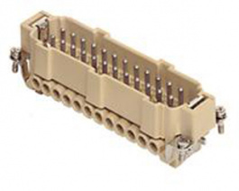 JCNEM 24 N, JCNE - JNE, 48 poles + earth&nbsp;&nbsp;(24 poles + earth, No. 25 - 48), male insert, ILME