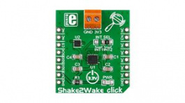 MIKROE-1942, Shake2Wake Click Accelerometer and Switch Module 3.3V, MikroElektronika