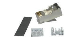 PXCat6S4 [4 шт], Modular Plug, 4 Piece Set, RJ45, CAT6/CAT6a, 8 Contacts, 8 Positions, TUK Limited