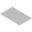 CDICMP007 Series 110 Desktop Enclosure Mounting Plate, Size 7, 386.5 x