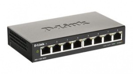 DGS-1100-08V2/E, Network Switch 8x 10/100/1000 Managed, D-Link