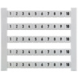 DEK 5 FWZ 1-10 Marker Numbers 1-10, 5 Stripes white