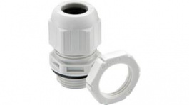 99706, Cable Gland Polyamide M25 Thread Length 10mm White, WISKA LTD