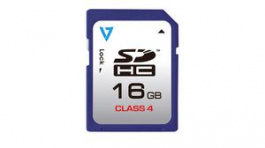 VASDH16GCL4R-2E, Memory Card 16GB, SDHC, 10MB/s, 4MB/s, V7