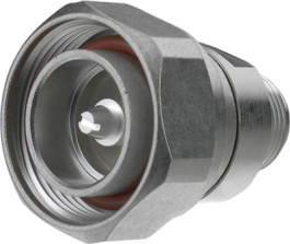 60S153-KIMN1, Straight Adapter, 7/16 Plug - N Socket, 50Ohm, Rosenberger connectors