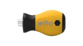 32484, Рукоятка отвертки; ESD; Серия: Stubby SoftFinish®; 57мм, Wiha