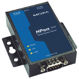 NPORT 5110, Serial Server 1x RS232, Moxa