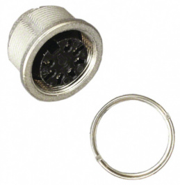 C091 31N107 100 2, Appliance socket c091d 7-pin din poles 7 - 270deg. 5 a 100 vac/vdc, Amphenol