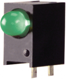 L-710A8EW/1GD, LED; в корпусе; Кол-во диод:1; 3мм; THT; зеленый; 8-20мкд; 40°, Kingbright