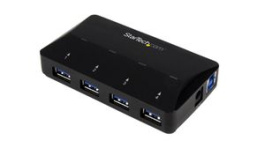 ST53004U1C, USB Hub with USB Charging Port, 4x USB A Socket - USB A Plug, StarTech.com