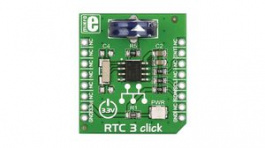 MIKROE-1839, RTC3 Click Real Time Clock Module 3.3V, MikroElektronika