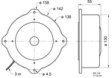BS 130 4 OHM Sound transducers, 4 Ohm, 100 W, 50 W