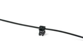 156-00570, Кабельная стяжка; с креплениями,с креплением к краю, HellermannTyton