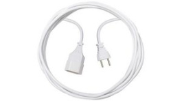 1160382, Extension Cable H05VV IP20 PVC 3m 1x Type J (T11) - Type J (T11), Brennenstuhl